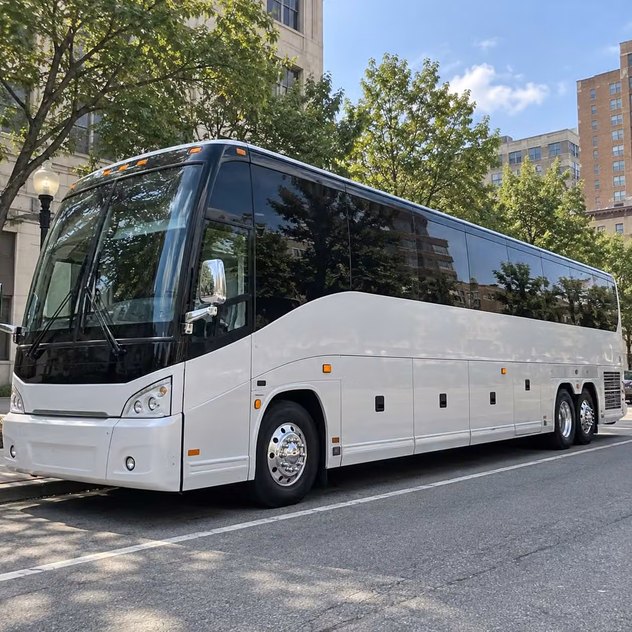 charter buses to umass amherst and springfield college athletic events