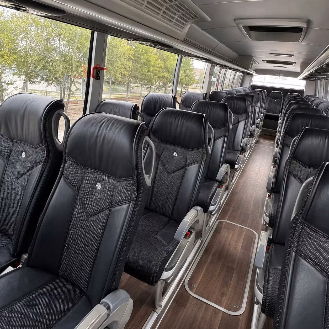 springfield charter bus interior