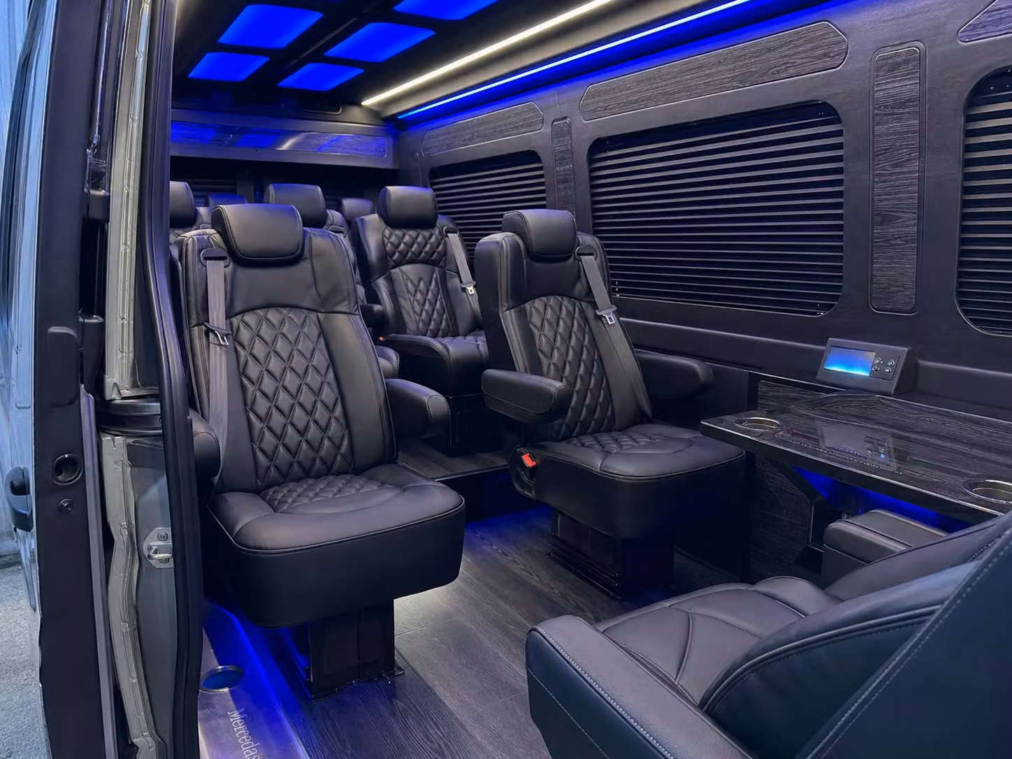 sprinter van transportation for groups and events across springfield