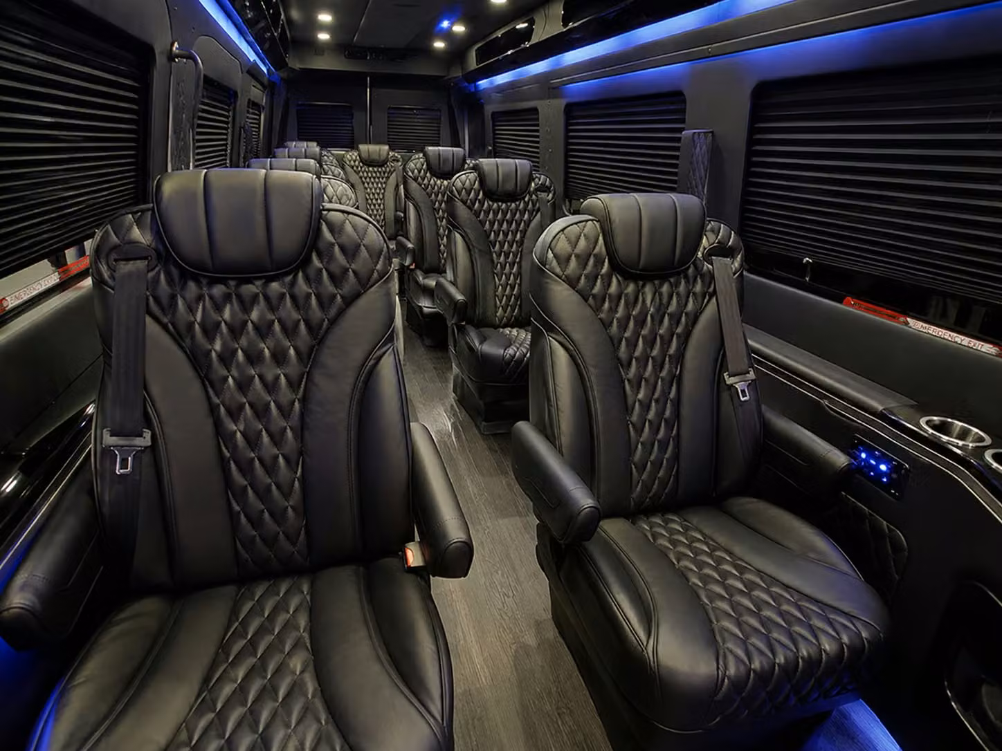 sprinter van with driver interior